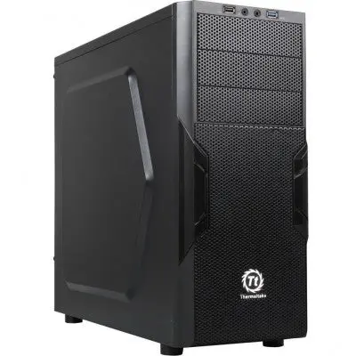 Thermaltake Versa H21 Mid Tower ATX Computer Case, Black