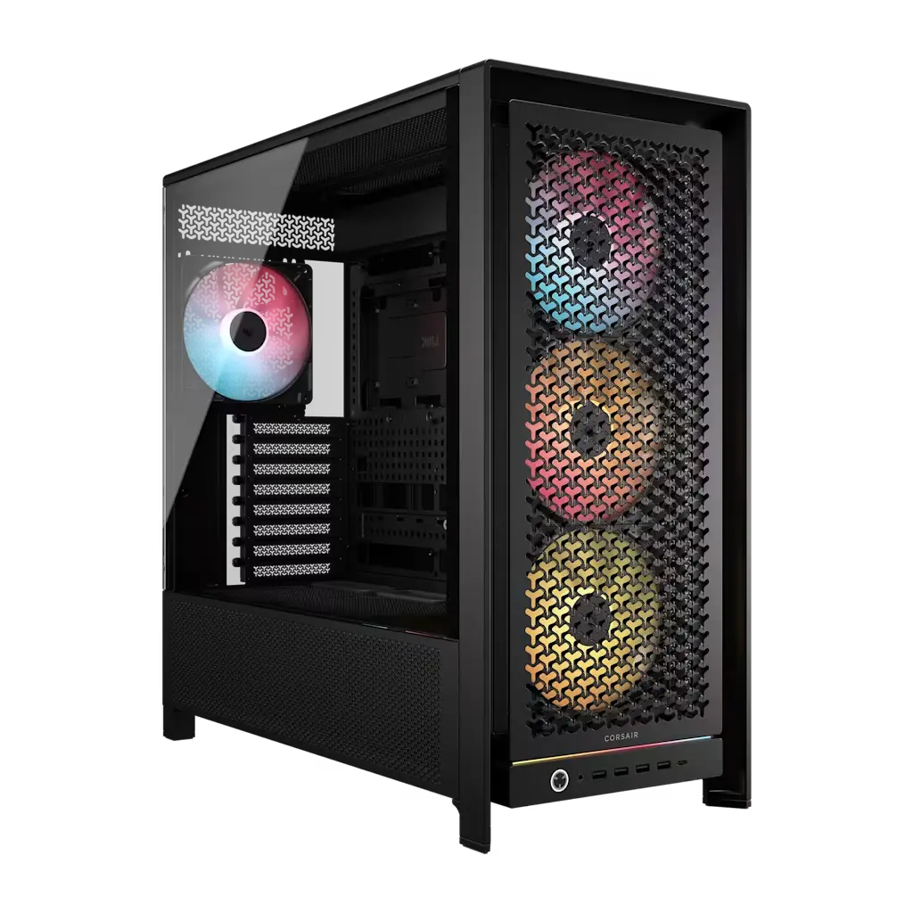 Frame 5000D RS ARGB Modular High Airflow Mid-Tower PC Case, Black