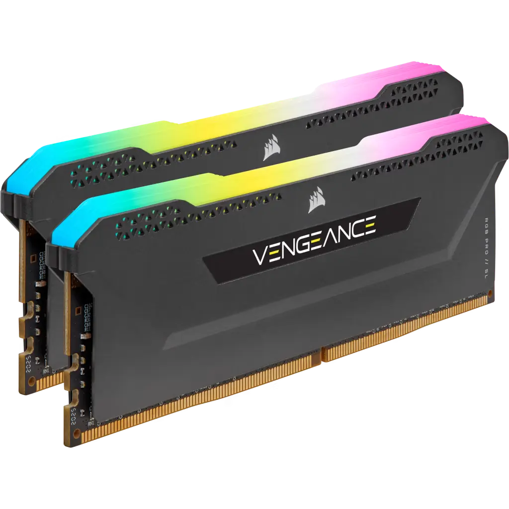 Vengeance RGB Pro SL 32GB DDR4 3200MHz CL16 Dual Channel Kit (2 x 16GB), Black