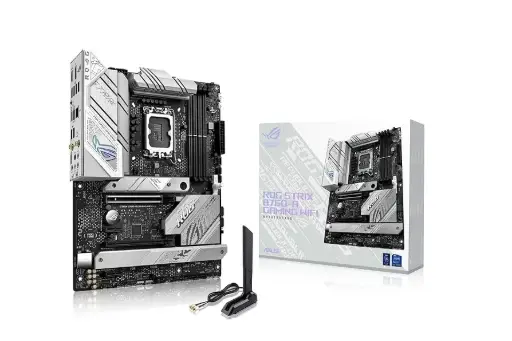ASUS ROG STRIX B760-A GAMING WIFI w/ DDR5-5600, PCIe 5.0 x16, 3x M.2 PCIe 4.0, 7.1 Audio, 2.5Gb LAN, Tri-Band Wi-Fi 6E, BT 5.3