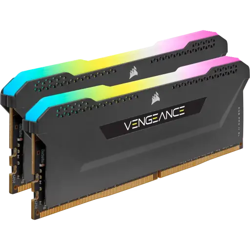Vengeance RGB Pro SL 32GB DDR4 3200MHz CL16 Dual Channel Kit (2 x 16GB), Black